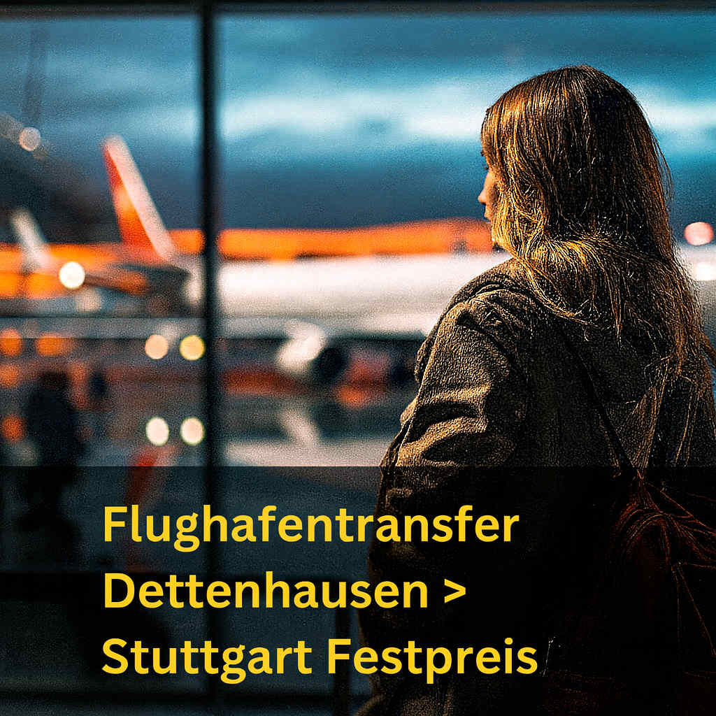 Taxi Dettenhausen Flughafentransfer Schönbuch zum Flughafen Stuttgart STR Festpreis